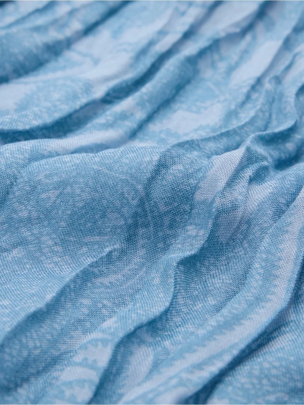 John Varvatos Light Blue Sheer Men’s Scarf